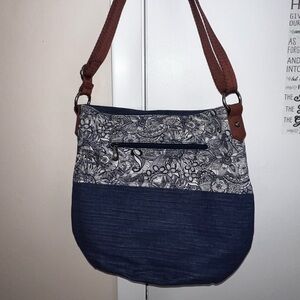 Sakroots denim pocketbook